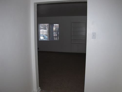 A two-bedroom apartment at The Elysian Fourplexes, 1101 E.Third Street, #102