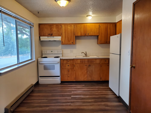 A two-bedroom at The Eos Apartments, 1235 Hillside Drive, apartment 3 in Pullman, Wa