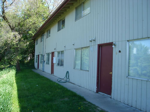 Exterior of The Eos Apartments,  1235 Hillside Drive in Pullman, Wa