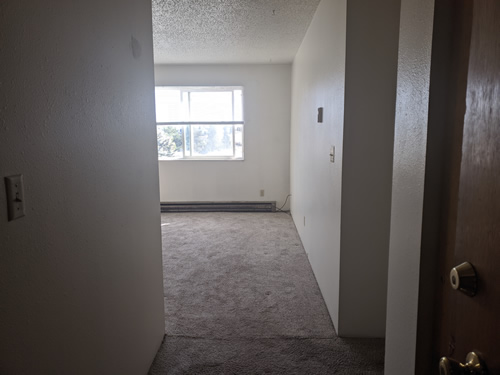 Picture of apartment 4, a one-bedroom at The Cougar Apartments, 205 Larry Street in Pullman, Wa