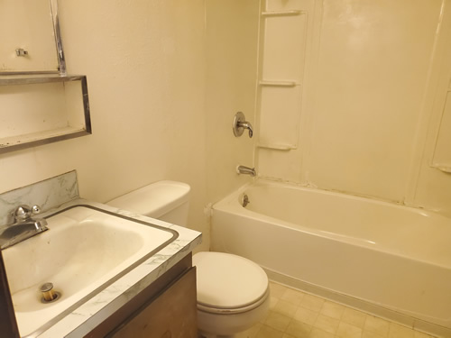 A two-bedroom at The Morton Street Apartments, 545 Morton St., apt. 101