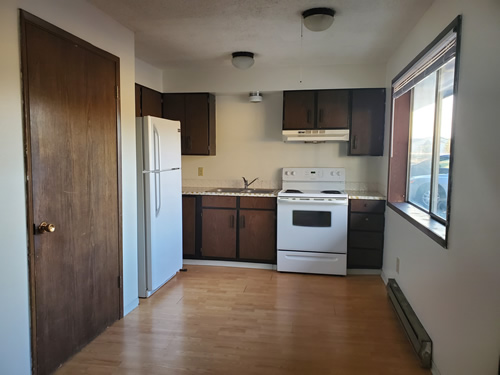 Diningroom and kitchen