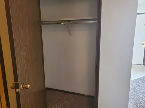 Corridor closet