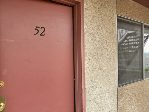 Entry to apartment
