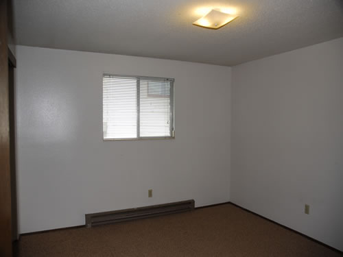 A two-bedroom at The West View Terrace Apartments on 1130 Markley Drive in Pullman, Wa