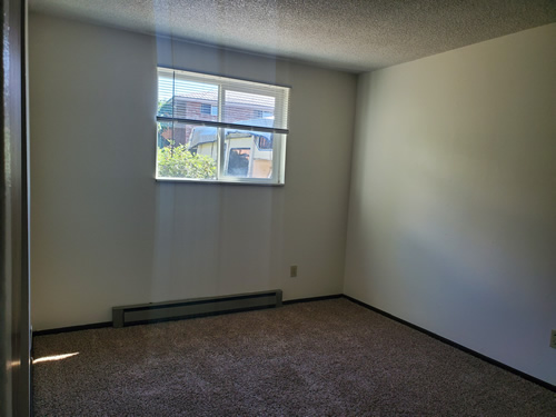 A two-bedroom at The West View Terrace Apartments on 1142 Markley Drive, apartment 6 in Pullman, Wa