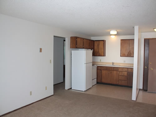 A two-bedroom at The West View Terrace Apartments, 1142 Markley Drive, apartment 7 in Pullman, Wa