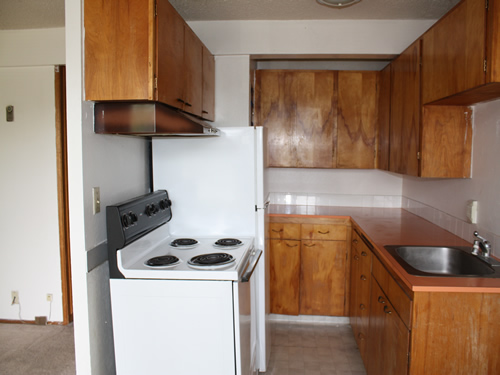 A one-bedroom at The Notus Apartments, apartment 9 on 200 Lauder Avenue in Moscow, Id