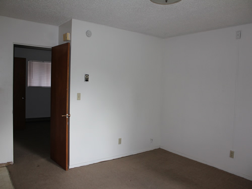 One bedroom at 410 S. Lilly Apartments (The Zephyr), 410 S. Lilly, #10, Moscow, ID 83843