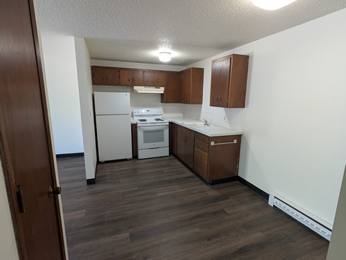 dining room and kitchen