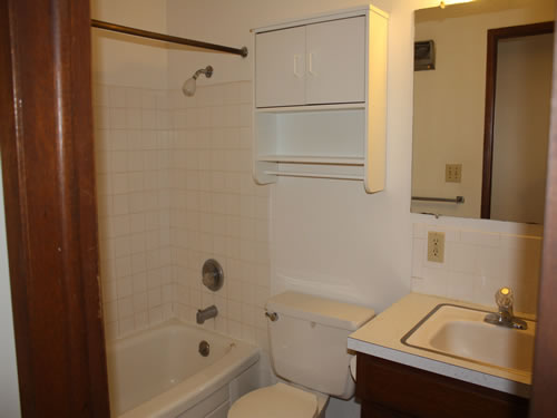 A one-bedroom at The Aegis Apartments, apartment 5 on 1610 Wheatland Drive in Pullman, Wa