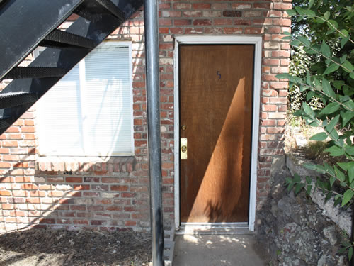 A one-bedroom at The Aegis Apartments, apartment 5 on 1610 Wheatland Drive in Pullman, Wa