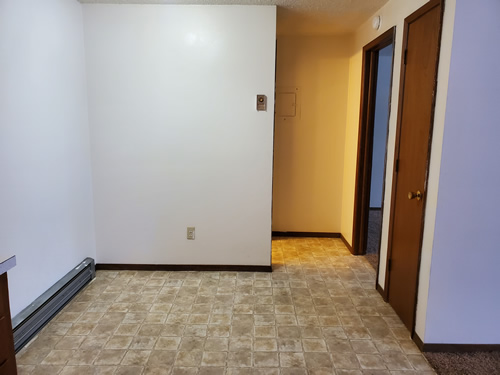 A one-bedroom at The Aegis Apartments, apartment 9 in Pullman, Wa