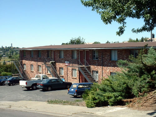 Exterior of The Aegis Apartments, 1610 Wheatland Drive, Pullman, Wa