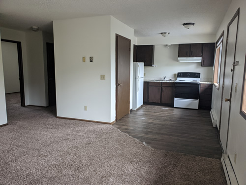 livingroom and kitchen