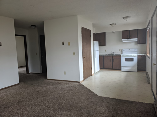 A two-bedroom at The Valley View Apartments, 1425 Valley Rd, #19, Pullman WA 99163