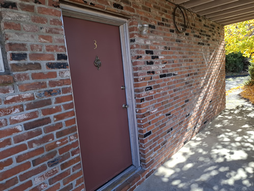 entry to unit