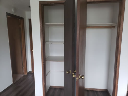 Corridor closets