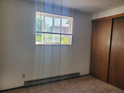 A two-bedroom at The West View Terrace Apartments on 1142 Markley Drive, apartment 6 in Pullman, Wa